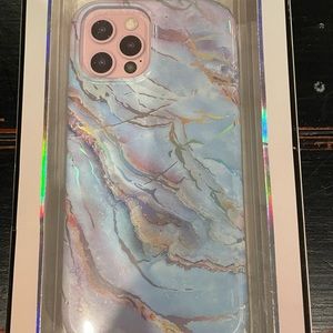 Holo Moonstone Marble iPhone 13 Case